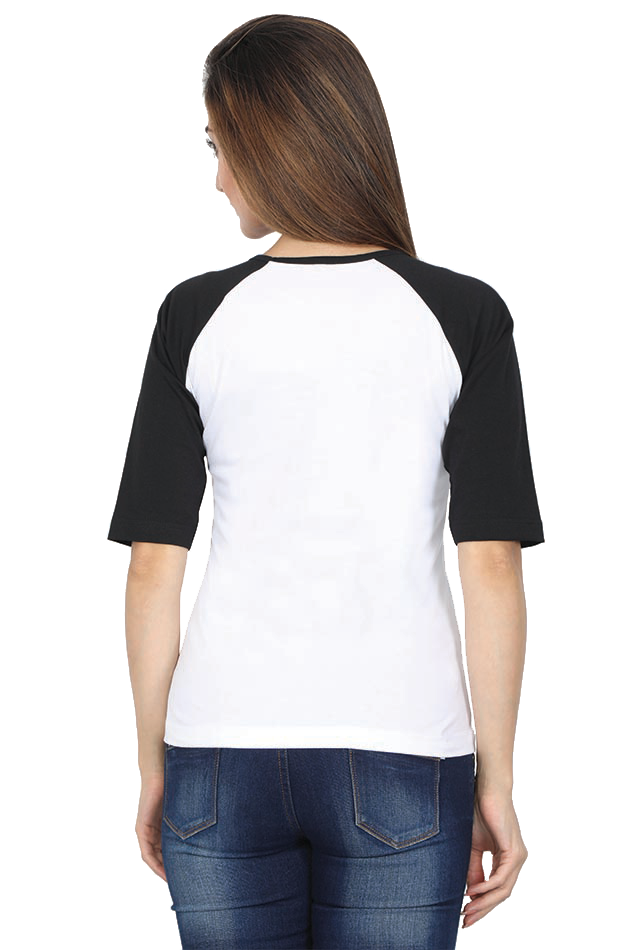 Women’s Valentine Raglan T-Shirt – "Relationship Status: Committed to Cookies"
