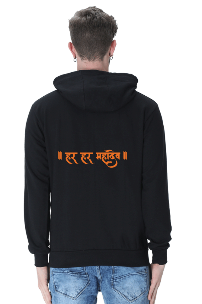 Dancing Shiva Men’s Hooded Sweatshirt – Om Nama Shivaya Design