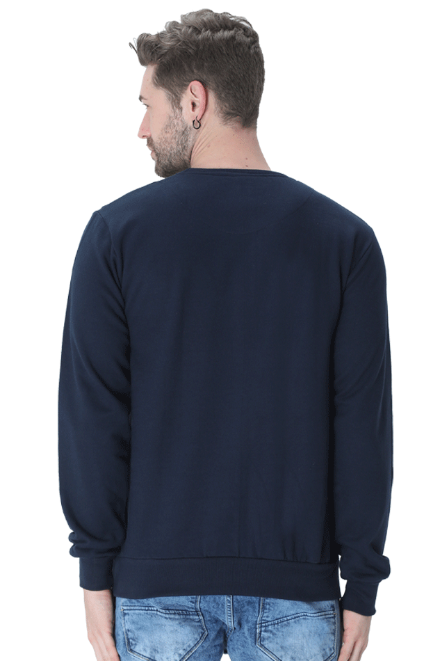 Men’s Sweatshirt – "World’s Best Navigator: Dad on Adventure" with Compass Design