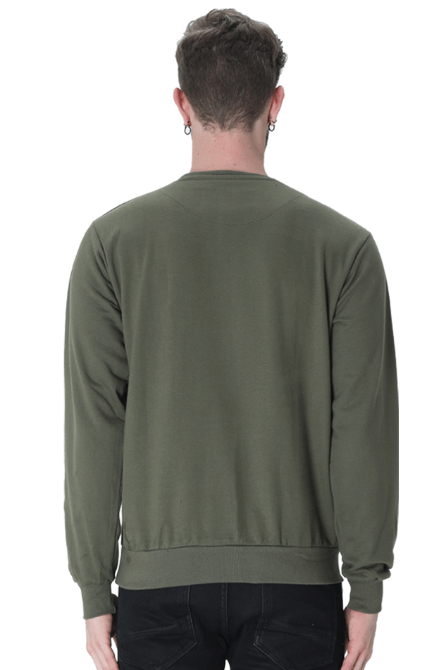 Men’s Sweatshirt – "Vacation Mode On" with Scenic Adventure Design