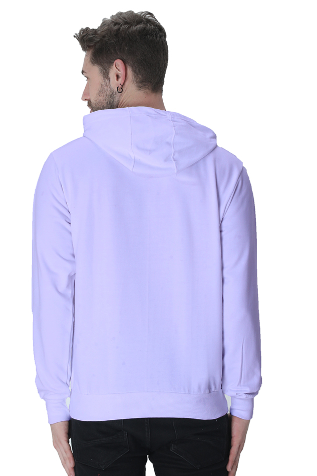 Men’s Hooded Sweatshirt – "Happy Holiday" Cozy Family Vacation Wear
