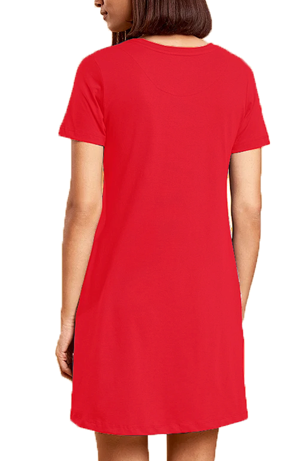 Mini Dress Holiday T Shirt Dress Santa Baby Dress Small Mini Dress Holiday T Shirt Dress Santa Baby Dress Small