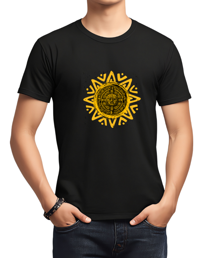 Tribal Sun Fitness T-Shirt | 2026 Strength & Consistency Workout Wear