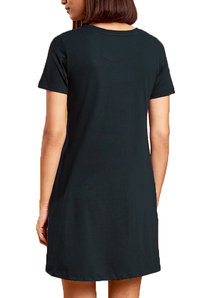 Women’s Valentine T-Shirt Dress – Floating Hearts Design for Bold Women