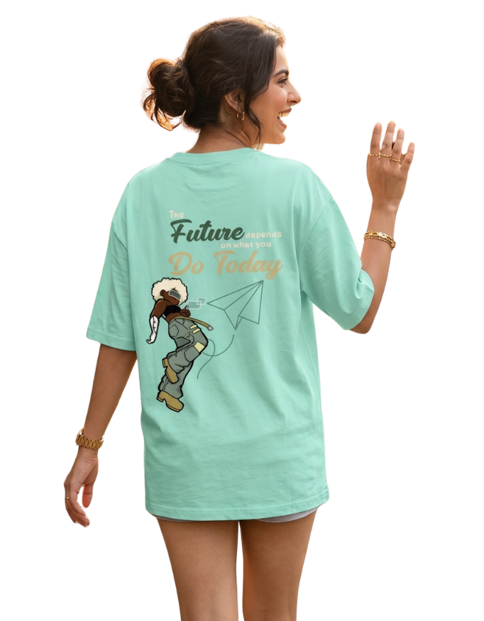 Women’s Oversized Trendy Anime Graphic T-Shirt Street Style