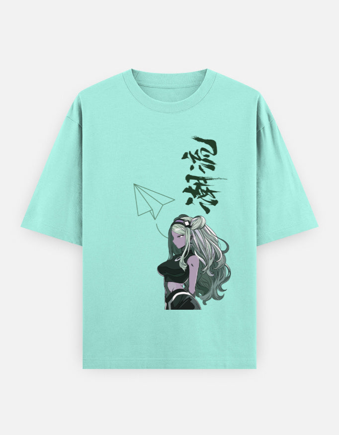 Women’s Oversized Trendy Anime Graphic T-Shirt Street Style