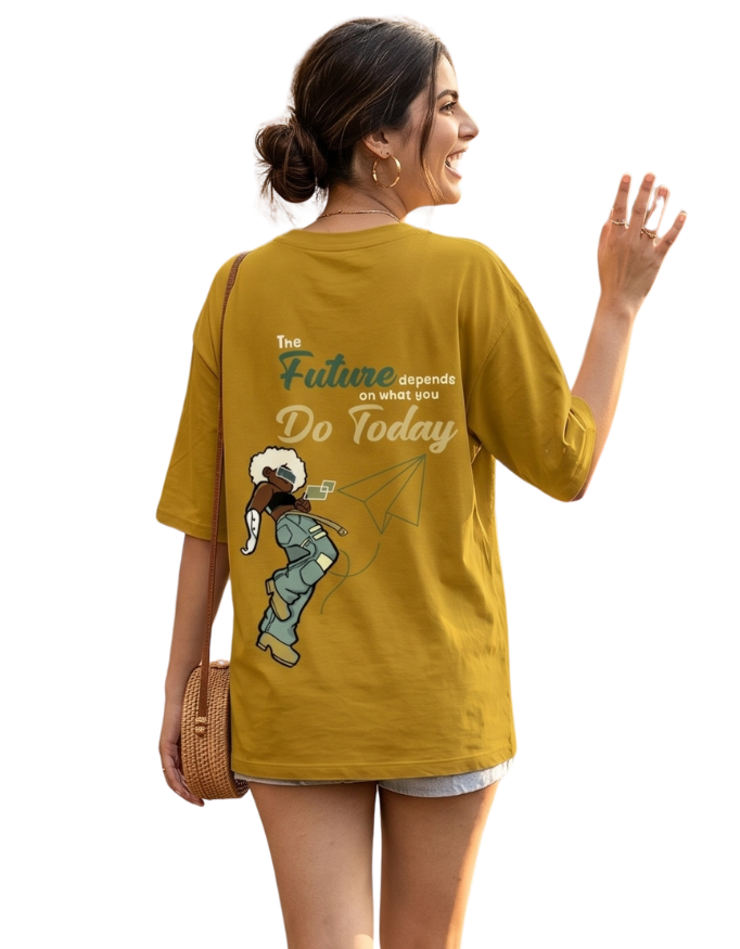 Women’s Oversized Trendy Anime Graphic T-Shirt Street Style