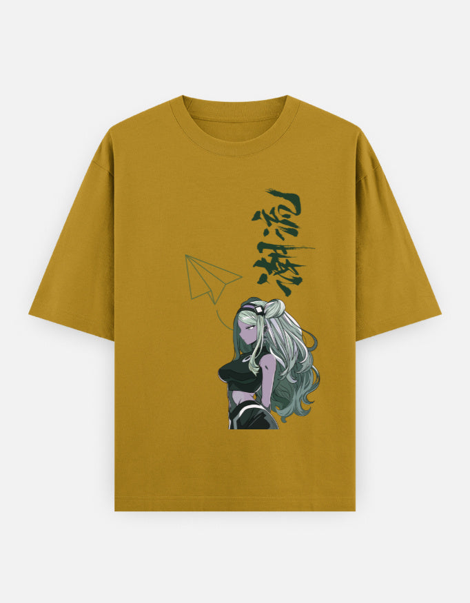 Women’s Oversized Trendy Anime Graphic T-Shirt Street Style