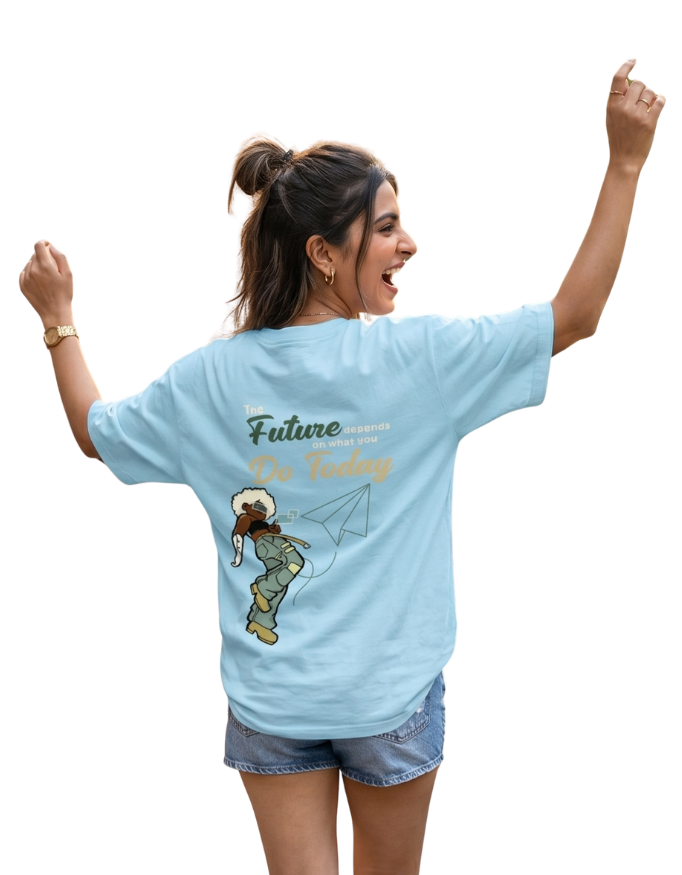 Women’s Oversized Trendy Anime Graphic T-Shirt Street Style