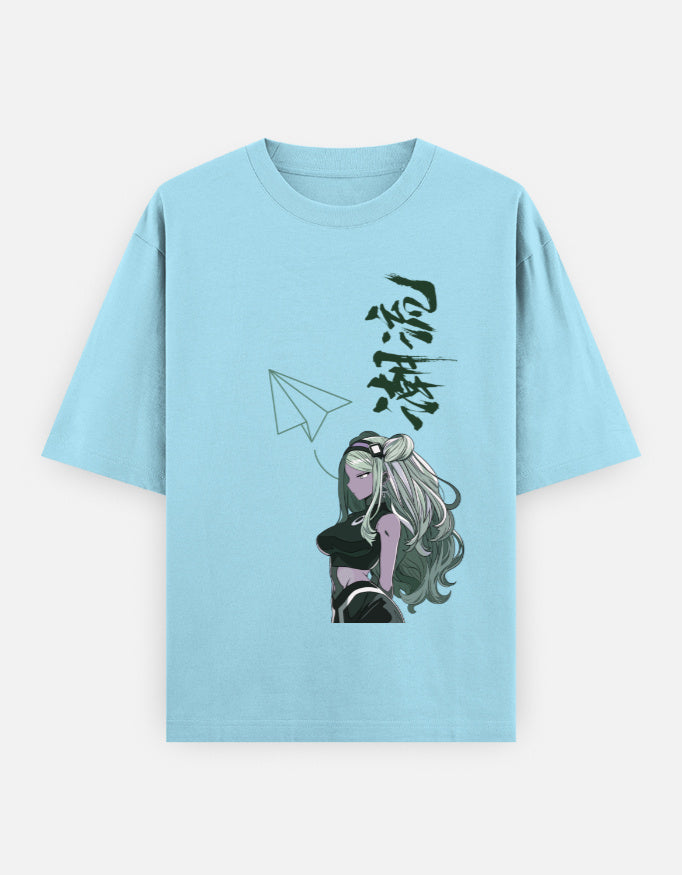 Women’s Oversized Trendy Anime Graphic T-Shirt Street Style